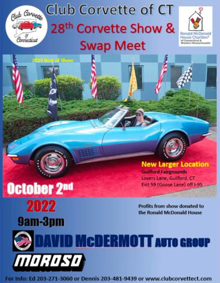 Corvette Show and Swap Meet Corvette Club of Rhode Island